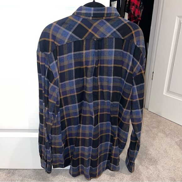 Aritzia Wilfred Daphne Blue Flannel Shirt - Picture 6 of 6
